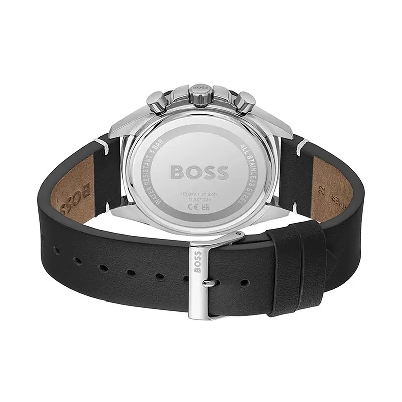 Hugo Boss Cloud Chronograph Black Dial Fashion Men's Watch- 1514014